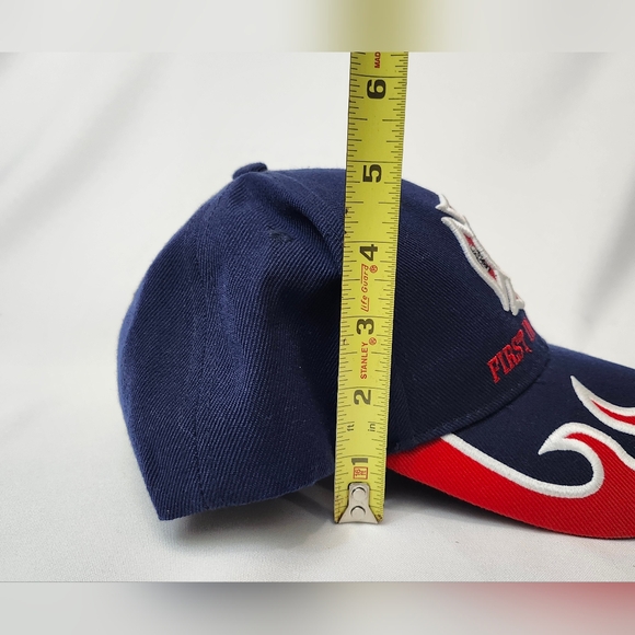 First In Last Out Fire Department Rescue EMS Flame Cap Hat Adult Adjustable - Picture 10 of 12